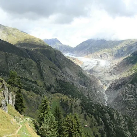 Haus Bachhues - Mit Balkon Und Bergsicht Blatten bei Naters
